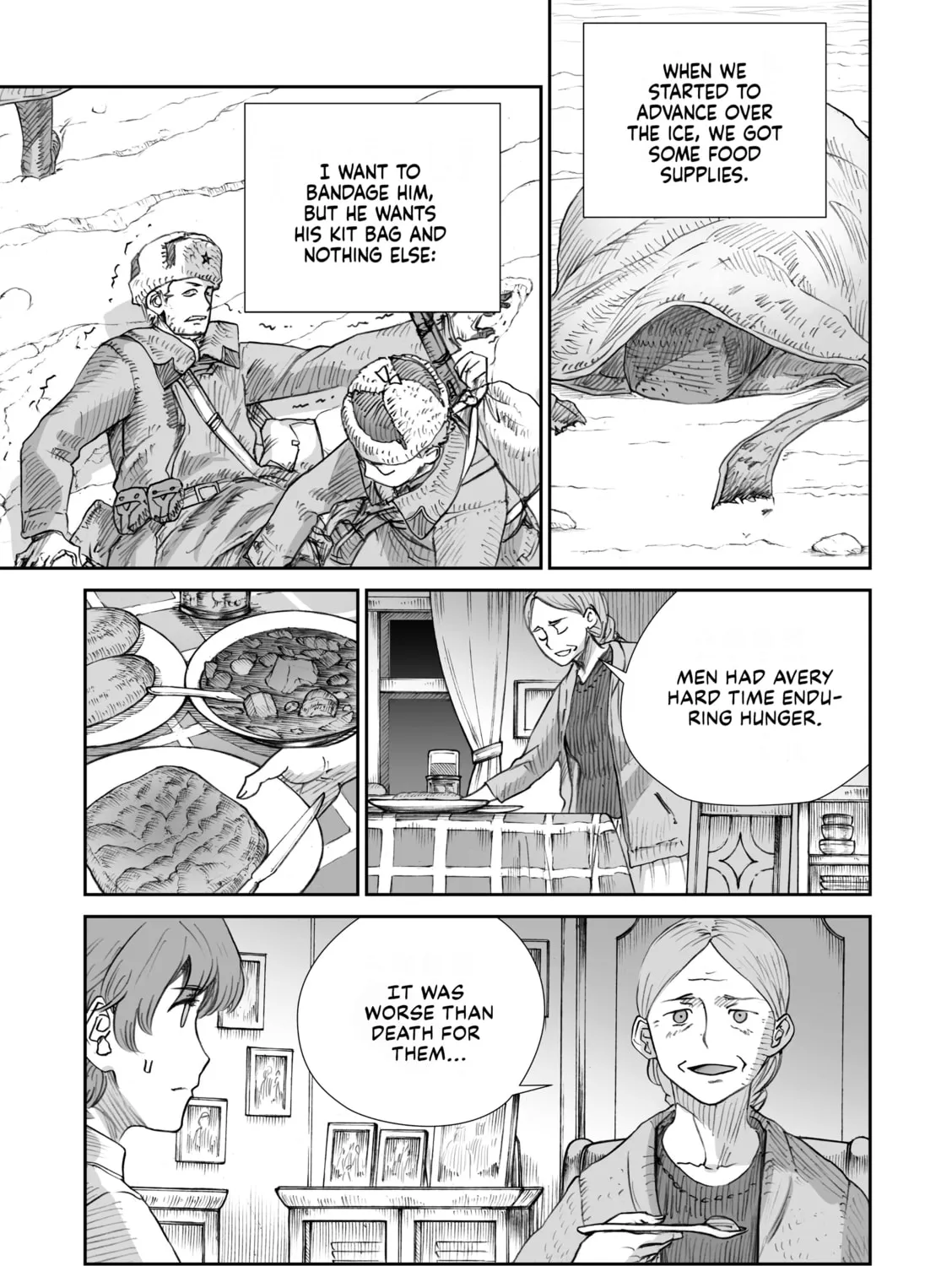Sensou wa Onna no Kao wo Shiteinai Chapter 26.5 page 13 - 