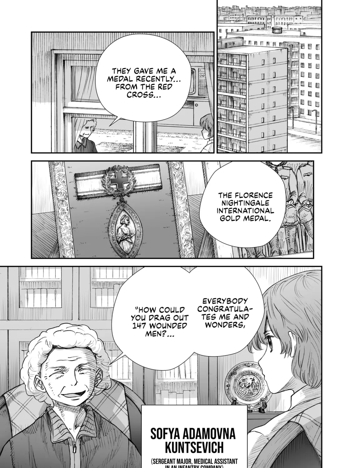 Sensou wa Onna no Kao wo Shiteinai Chapter 26.5 page 21 - 