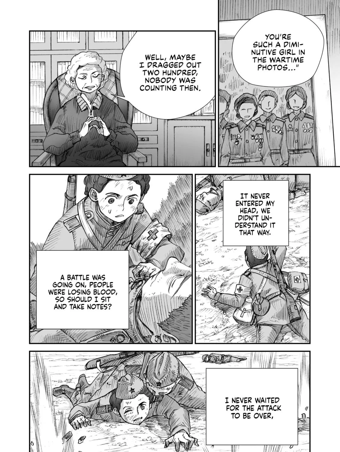 Sensou wa Onna no Kao wo Shiteinai Chapter 26.5 page 23 - 