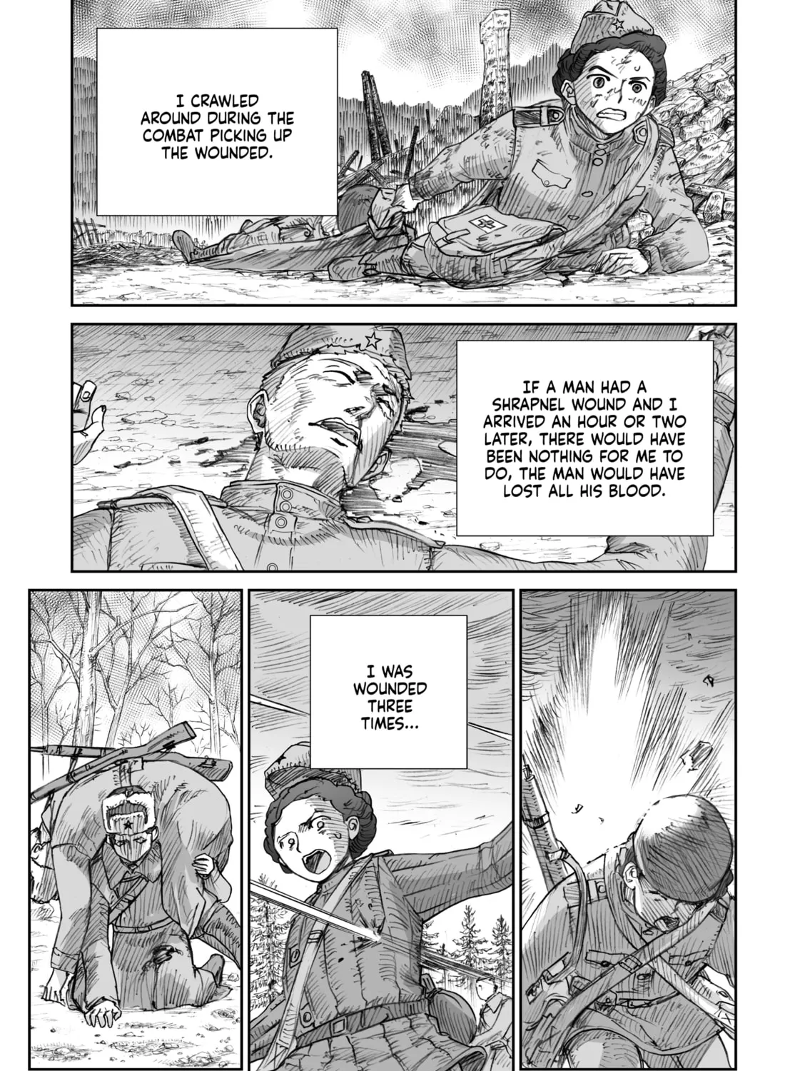 Sensou wa Onna no Kao wo Shiteinai Chapter 26.5 page 25 - 