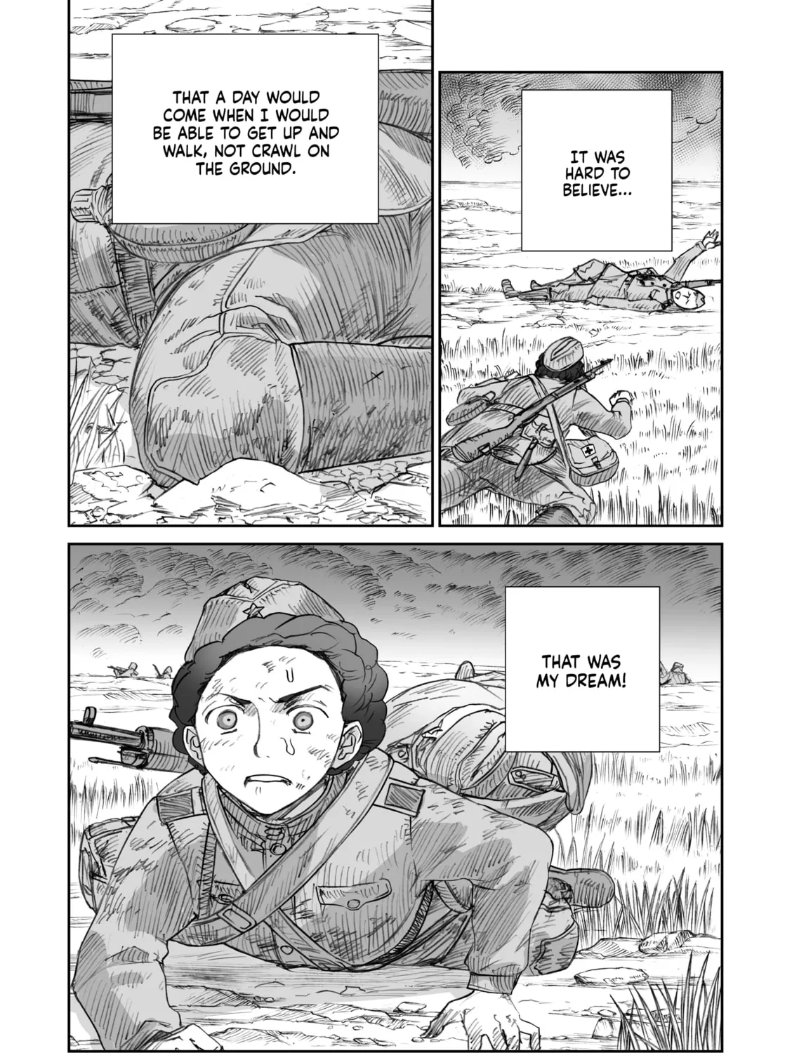 Sensou wa Onna no Kao wo Shiteinai Chapter 26.5 page 31 - 