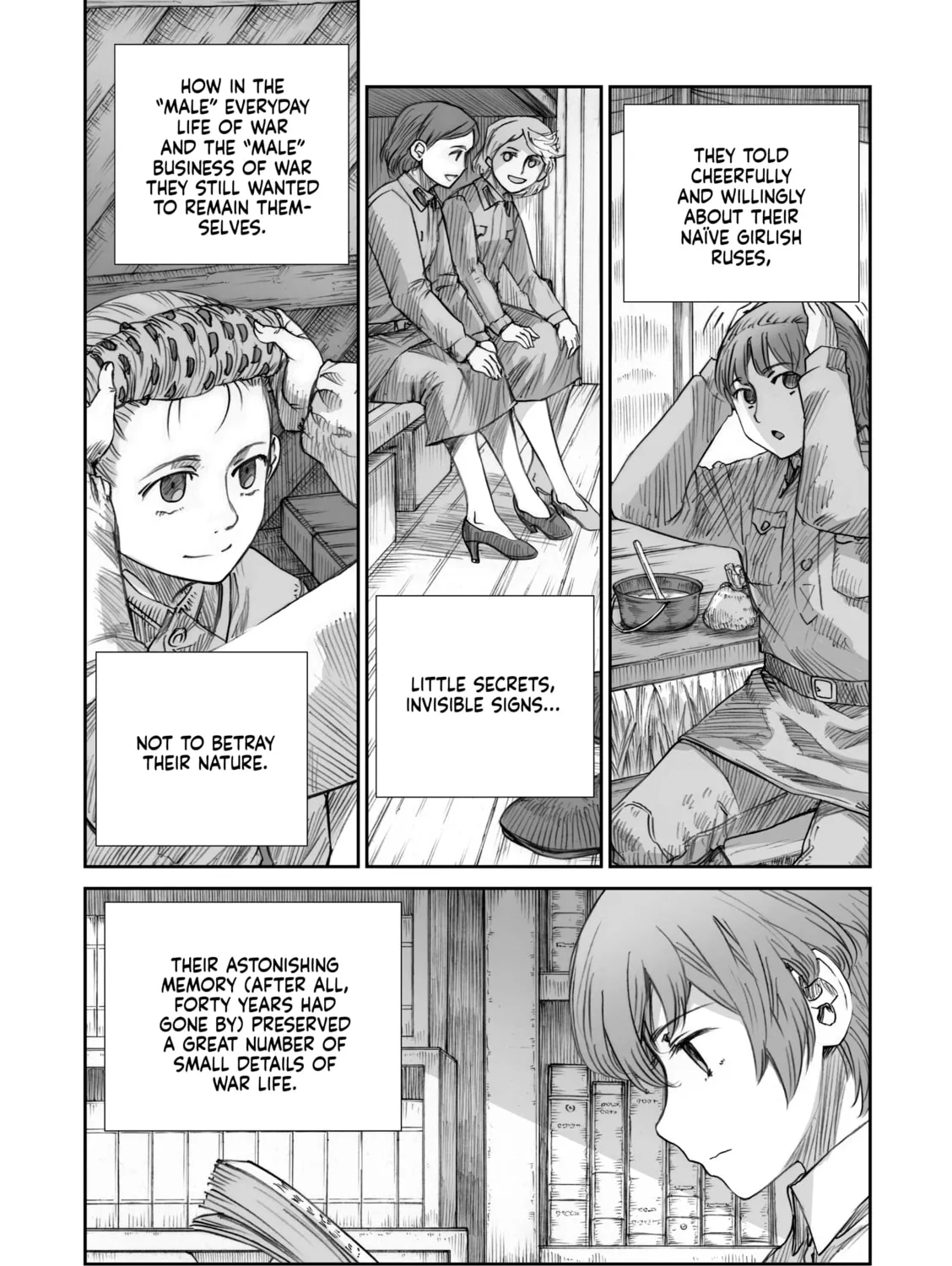Sensou wa Onna no Kao wo Shiteinai Chapter 26 page 13 - 