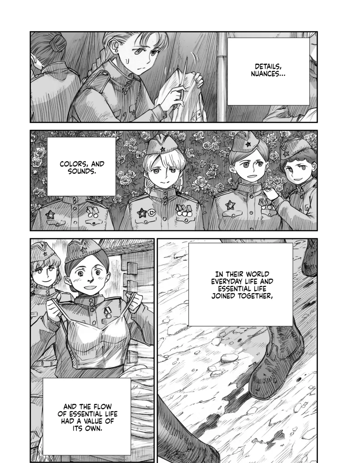 Sensou wa Onna no Kao wo Shiteinai Chapter 26 page 15 - 
