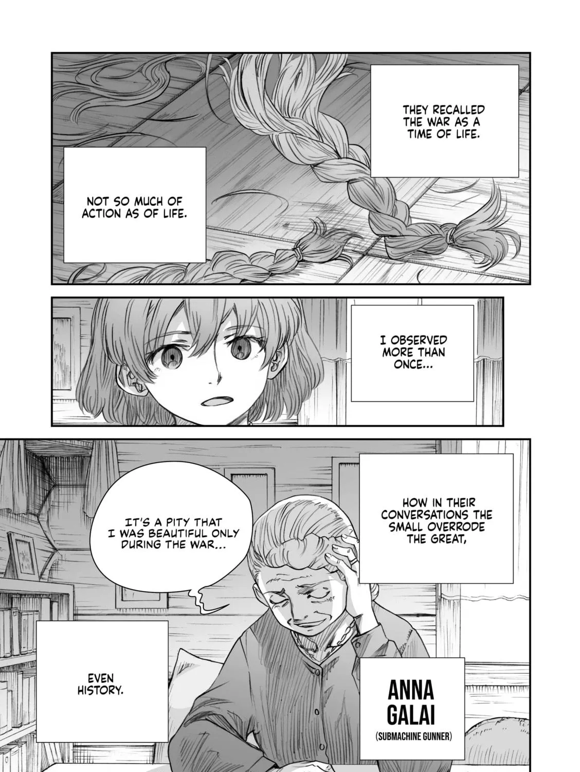 Sensou wa Onna no Kao wo Shiteinai Chapter 26 page 17 - 