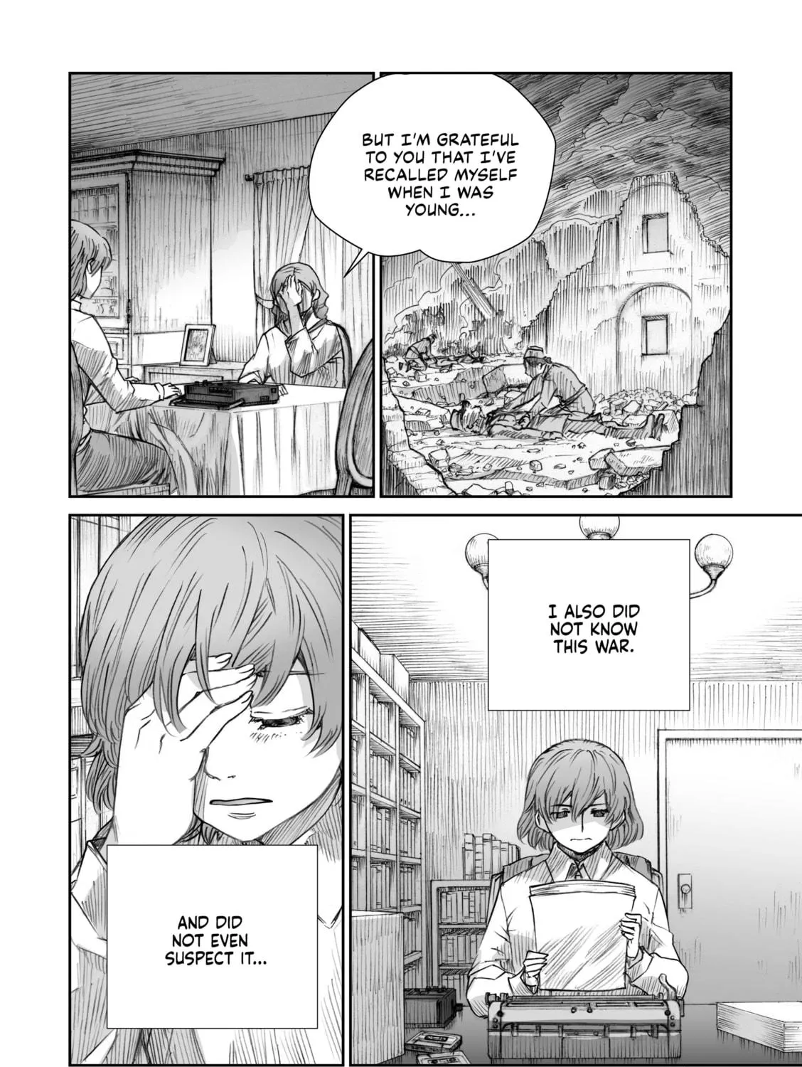 Sensou wa Onna no Kao wo Shiteinai Chapter 26 page 23 - 