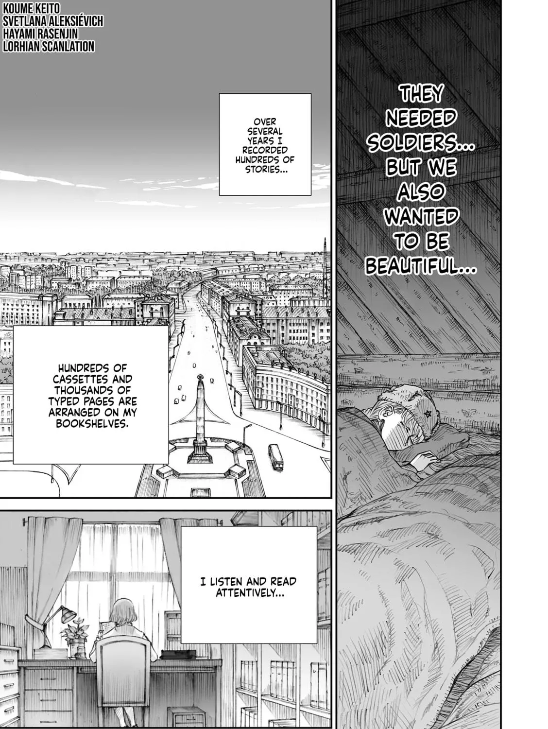 Sensou wa Onna no Kao wo Shiteinai Chapter 26 page 5 - 