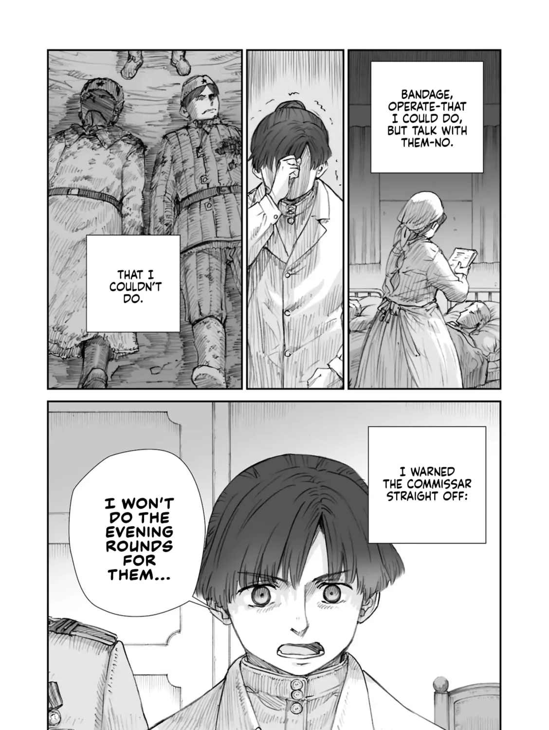 Sensou wa Onna no Kao wo Shiteinai Chapter 27.2 page 15 - 