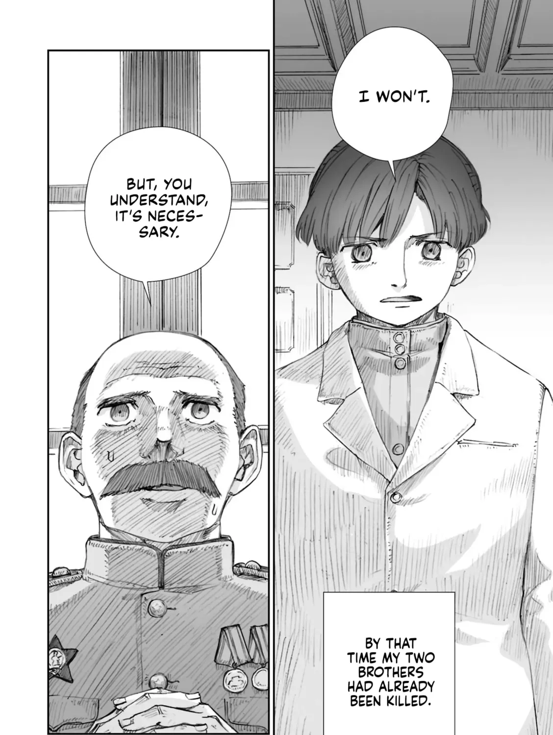 Sensou wa Onna no Kao wo Shiteinai Chapter 27.2 page 7 - 