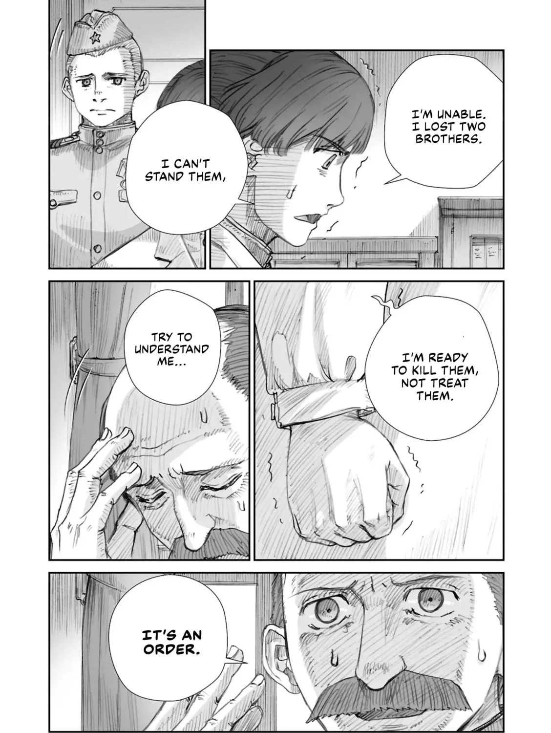 Sensou wa Onna no Kao wo Shiteinai Chapter 27.2 page 9 - 