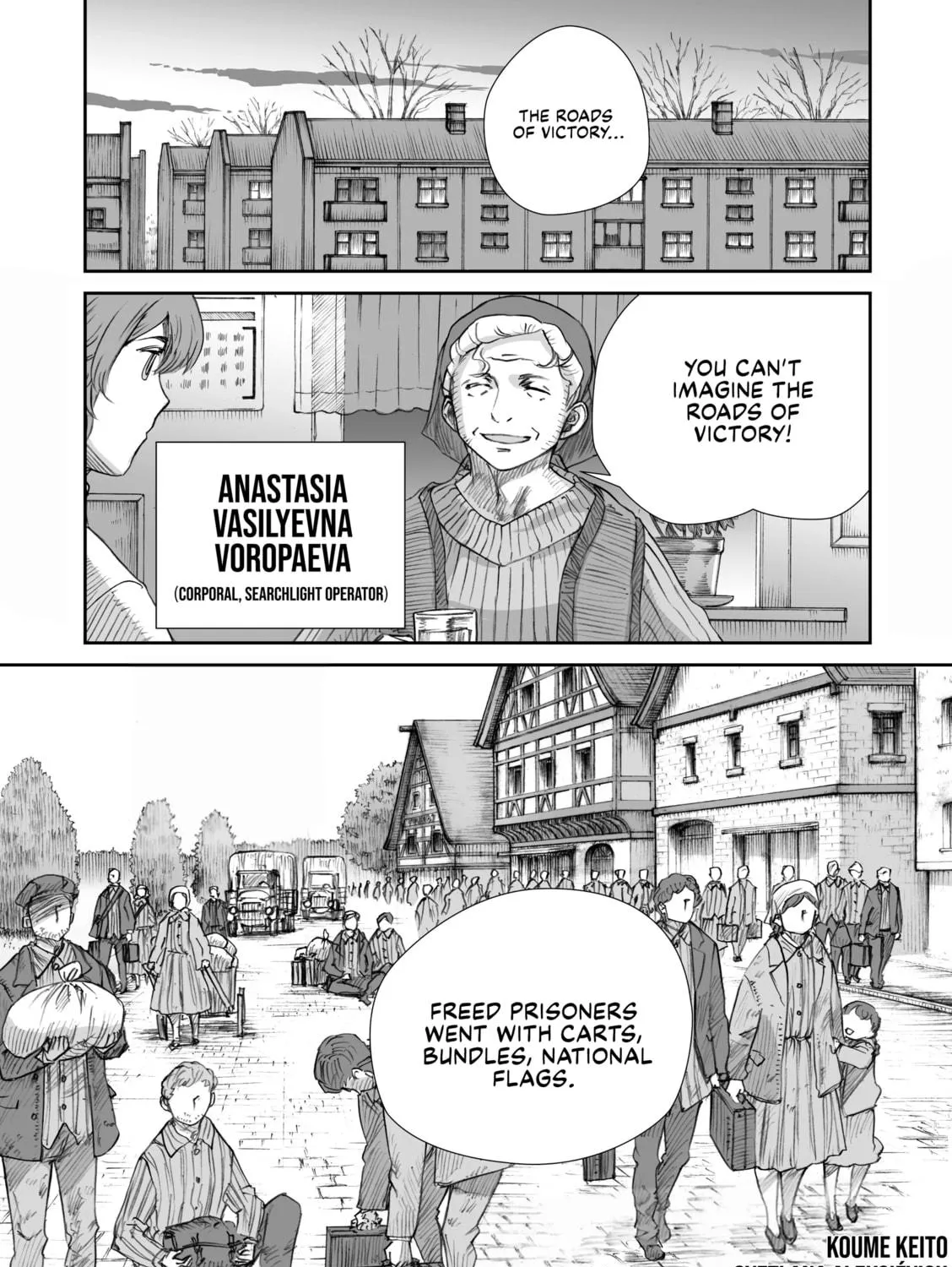 Sensou wa Onna no Kao wo Shiteinai Chapter 27 page 5 - 