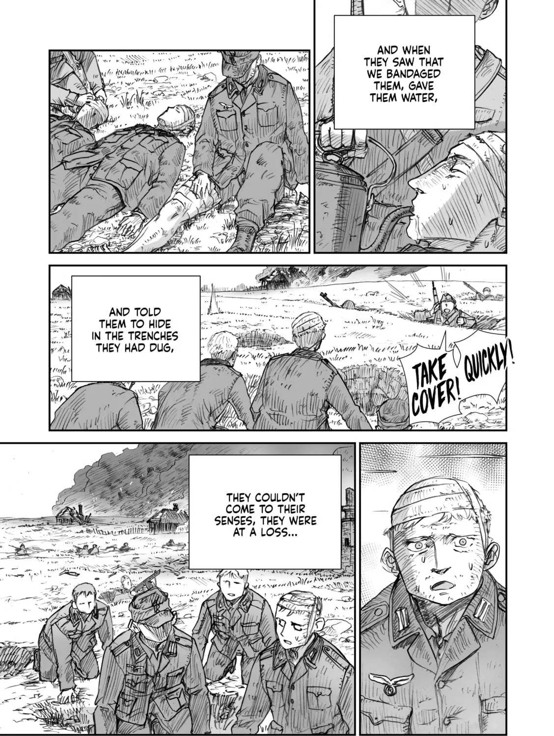 Sensou wa Onna no Kao wo Shiteinai Chapter 28 page 17 - 