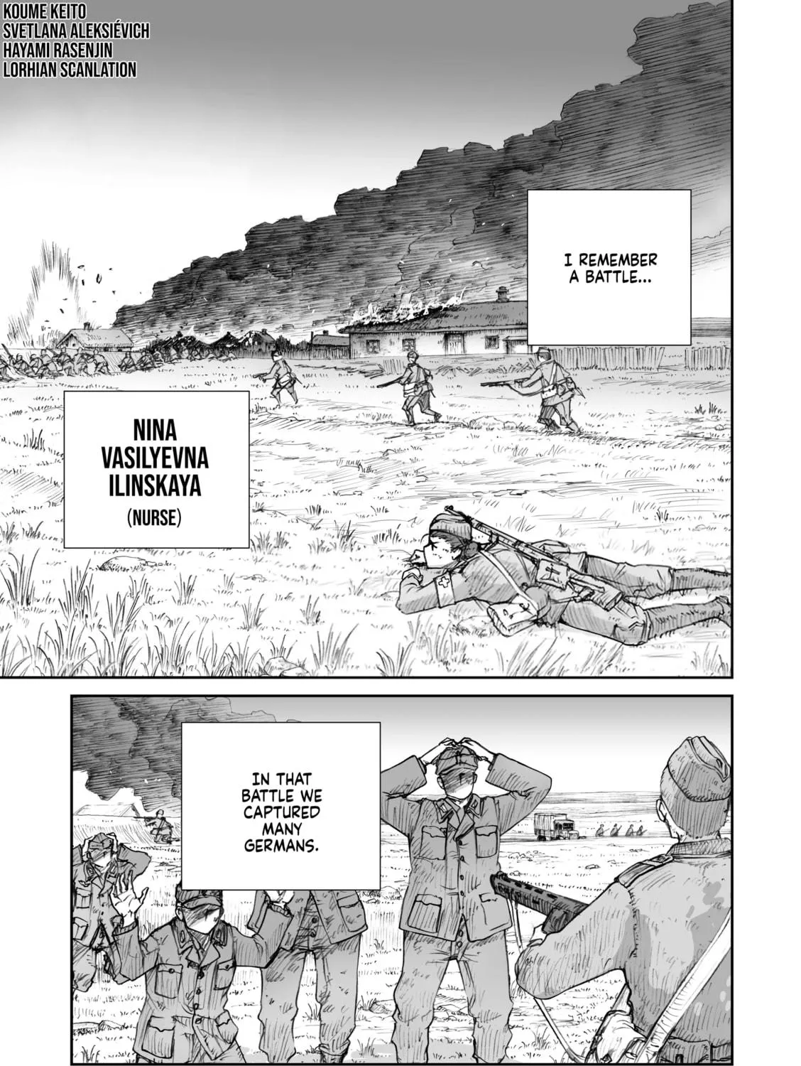 Sensou wa Onna no Kao wo Shiteinai Chapter 28 page 5 - 