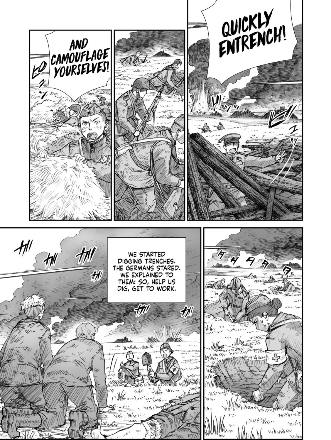 Sensou wa Onna no Kao wo Shiteinai Chapter 28 page 9 - 