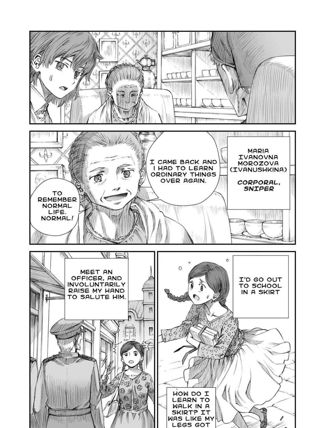 Sensou wa Onna no Kao wo Shiteinai Chapter 3.2 page 11 - 