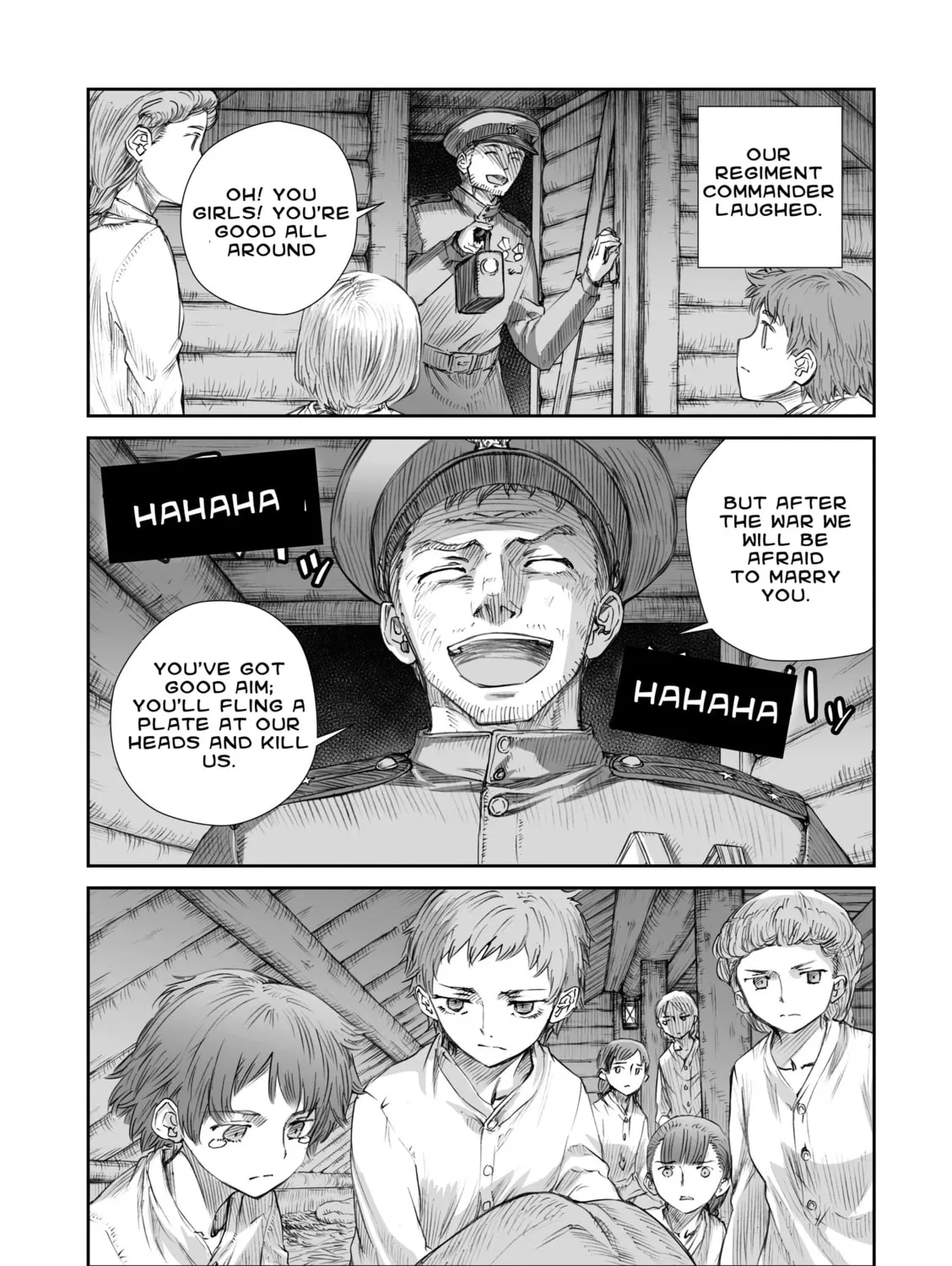 Sensou wa Onna no Kao wo Shiteinai Chapter 3.2 page 3 - 