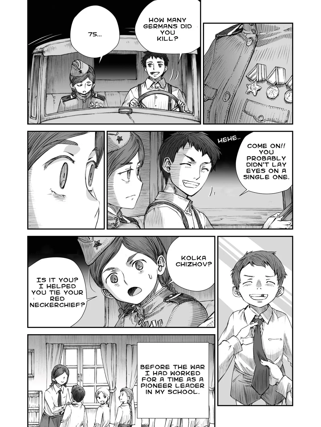 Sensou wa Onna no Kao wo Shiteinai Chapter 3.2 page 21 - 