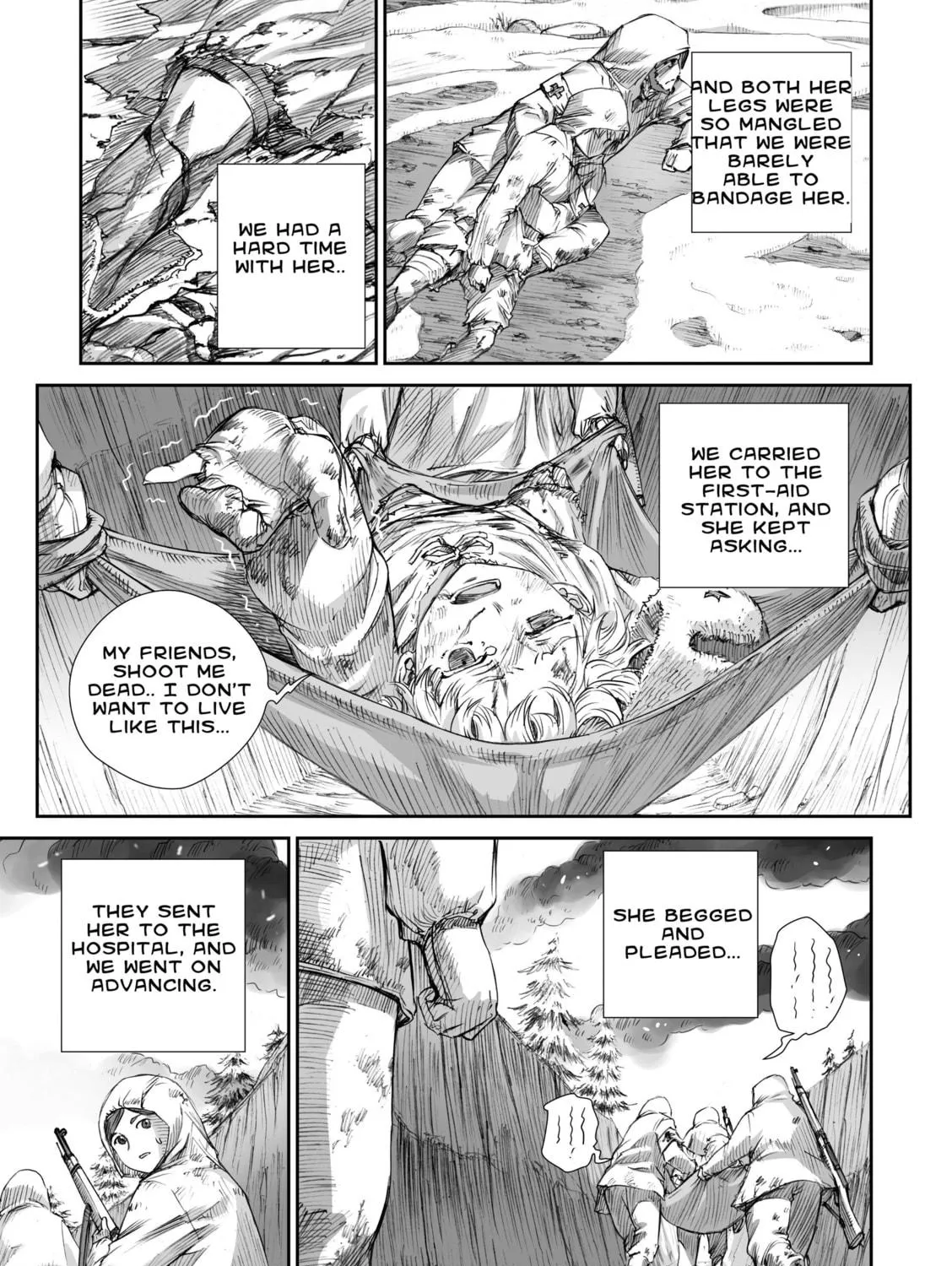 Sensou wa Onna no Kao wo Shiteinai Chapter 3.2 page 29 - 