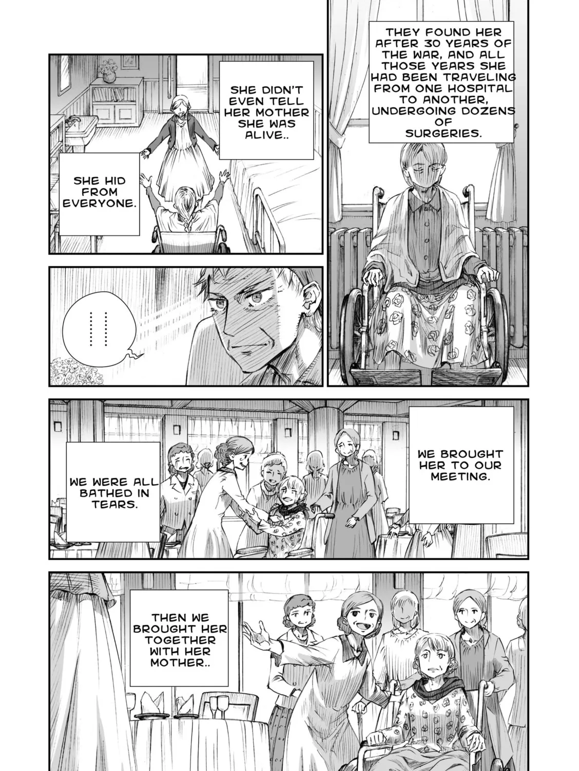 Sensou wa Onna no Kao wo Shiteinai Chapter 3.2 page 33 - 