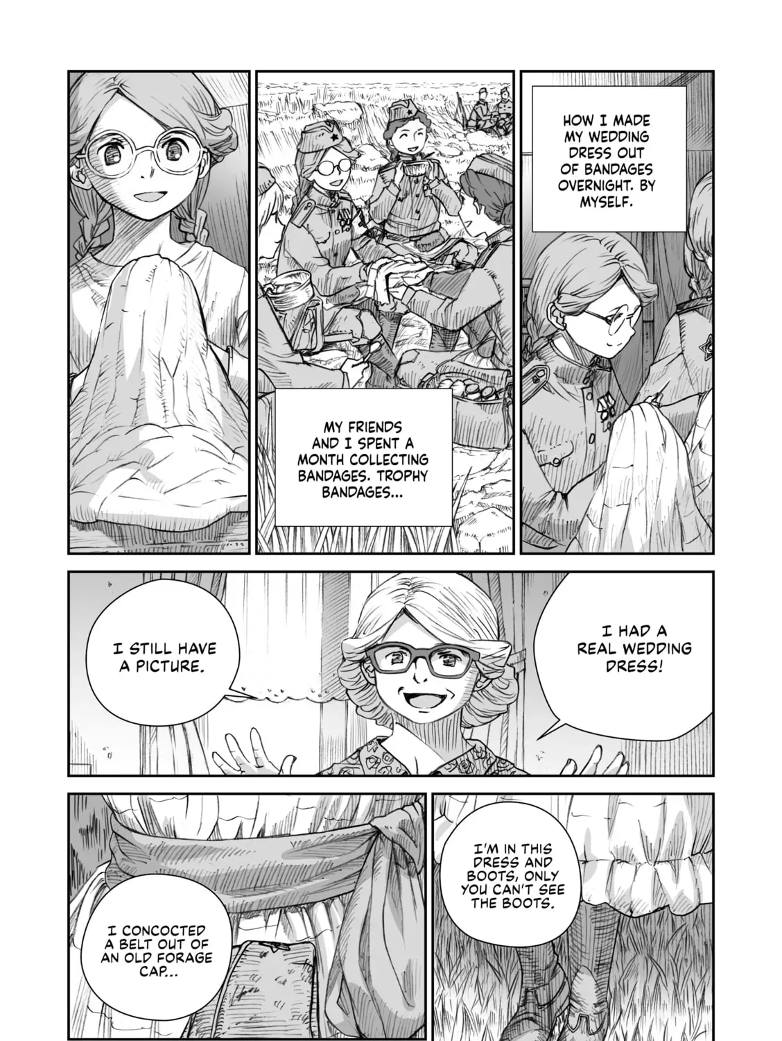 Sensou wa Onna no Kao wo Shiteinai Chapter 3.3 page 7 - 