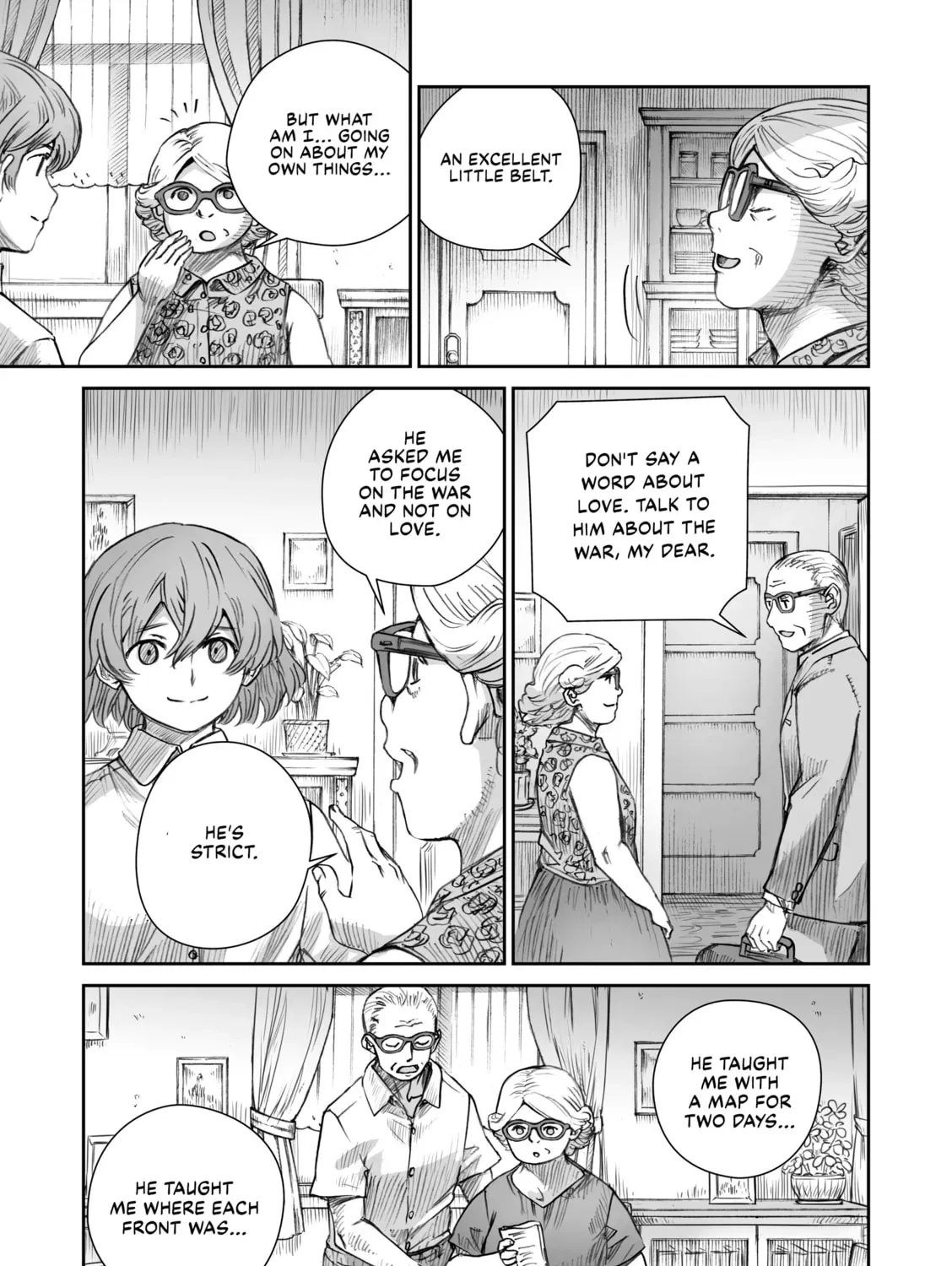 Sensou wa Onna no Kao wo Shiteinai Chapter 3.3 page 9 - 