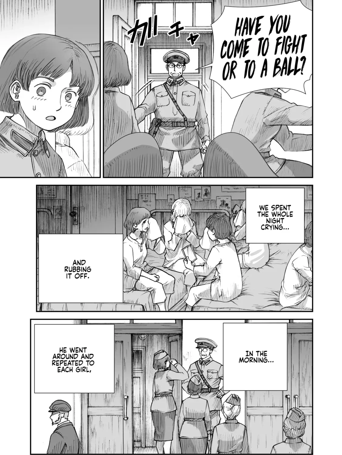 Sensou wa Onna no Kao wo Shiteinai Chapter 3.5 page 21 - 