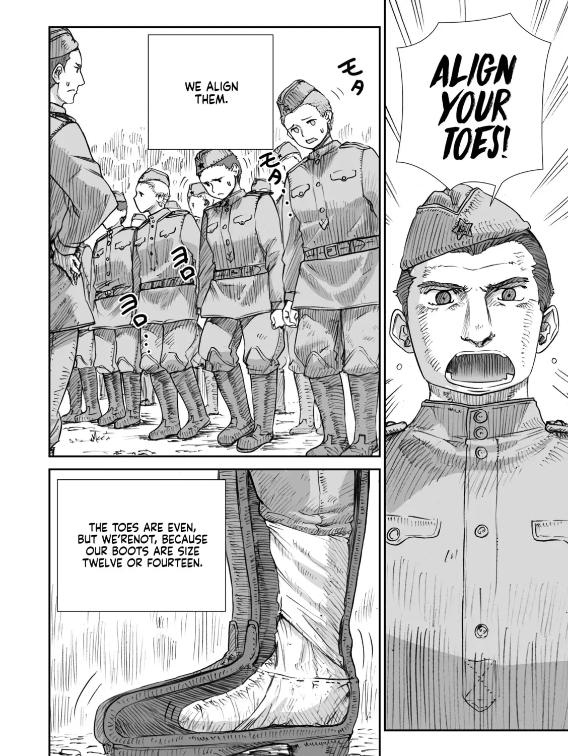 Sensou wa Onna no Kao wo Shiteinai Chapter 3.5 page 7 - 