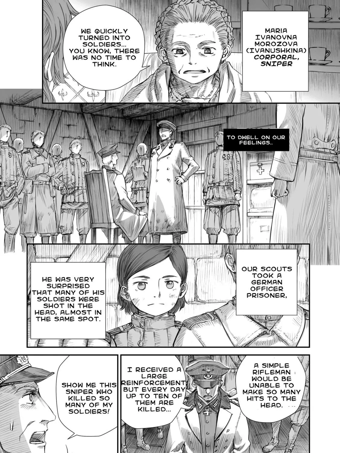 Sensou wa Onna no Kao wo Shiteinai Chapter 3 page 17 - 