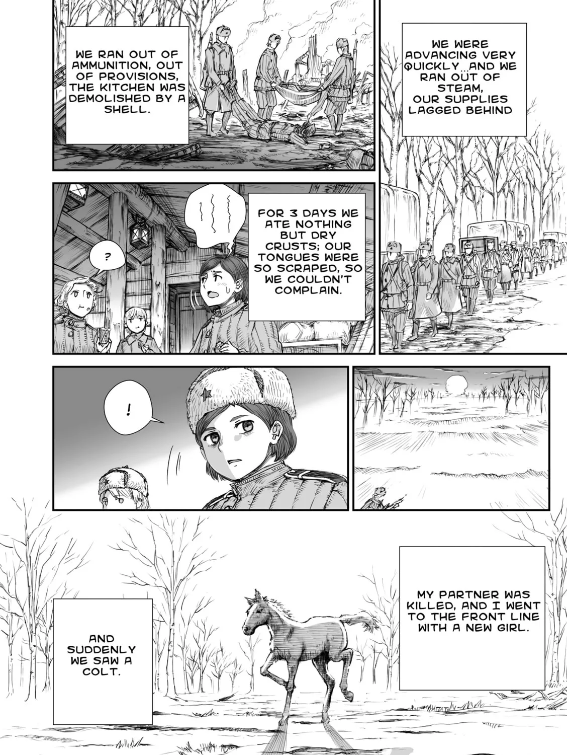 Sensou wa Onna no Kao wo Shiteinai Chapter 3 page 31 - 
