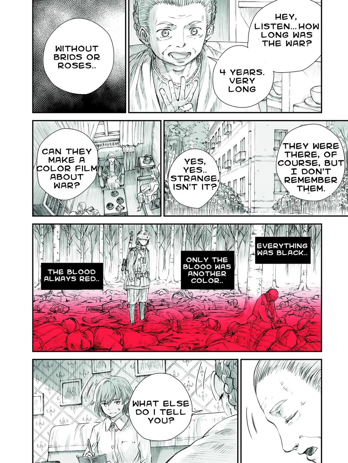 Sensou wa Onna no Kao wo Shiteinai Chapter 3 page 47 - 