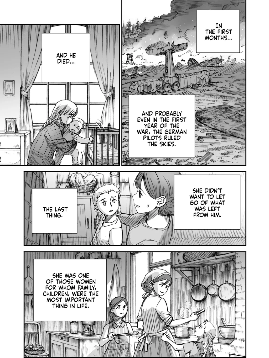 Sensou wa Onna no Kao wo Shiteinai Chapter 30 page 21 - 