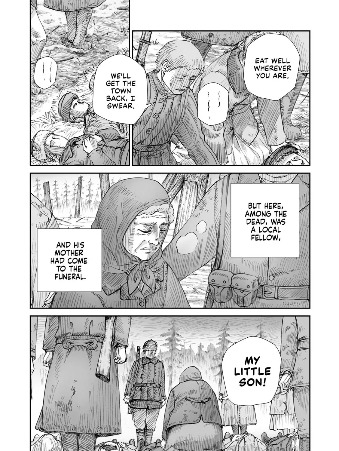 Sensou wa Onna no Kao wo Shiteinai Chapter 31 page 17 - 