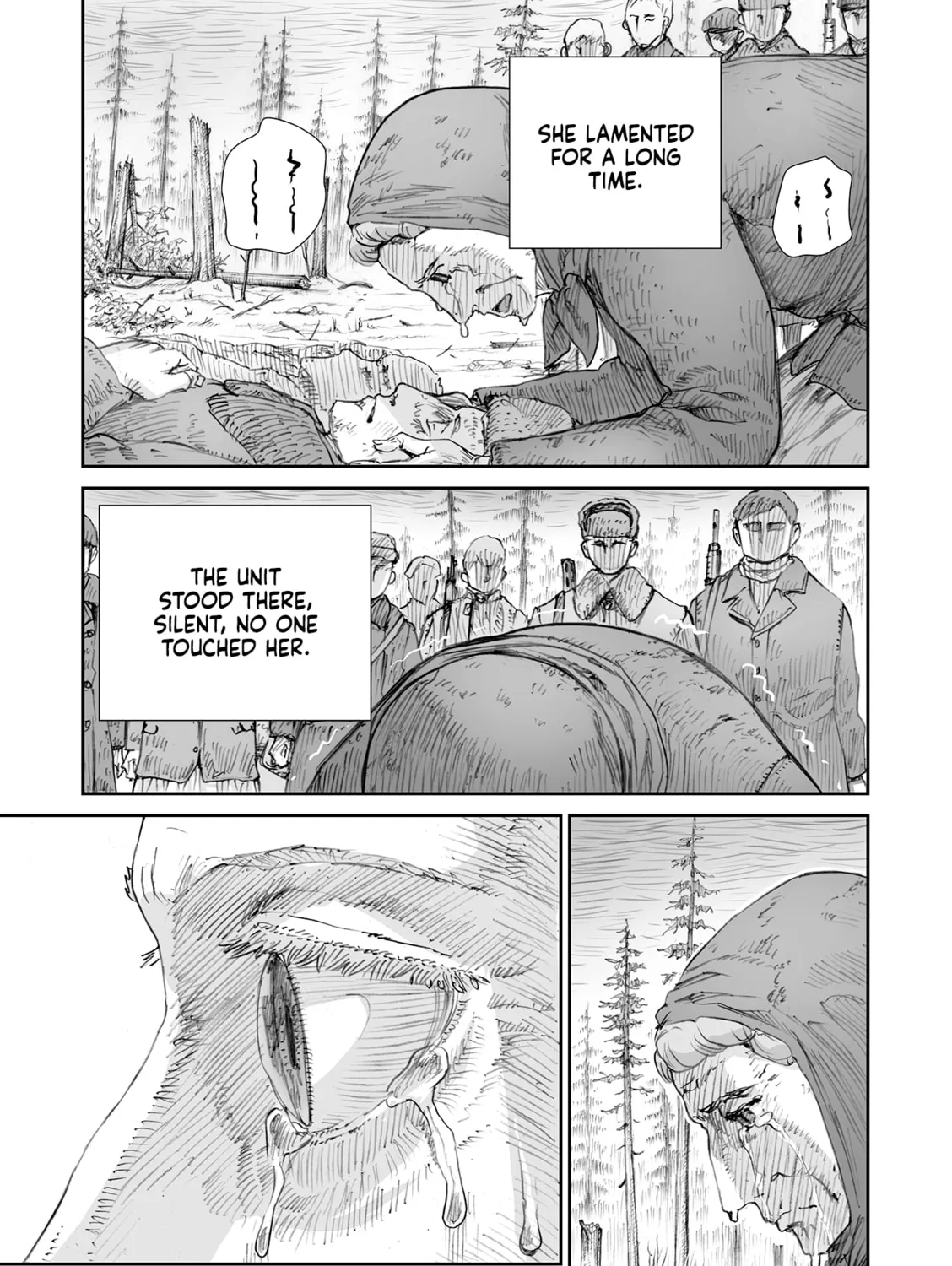 Sensou wa Onna no Kao wo Shiteinai Chapter 31 page 21 - 
