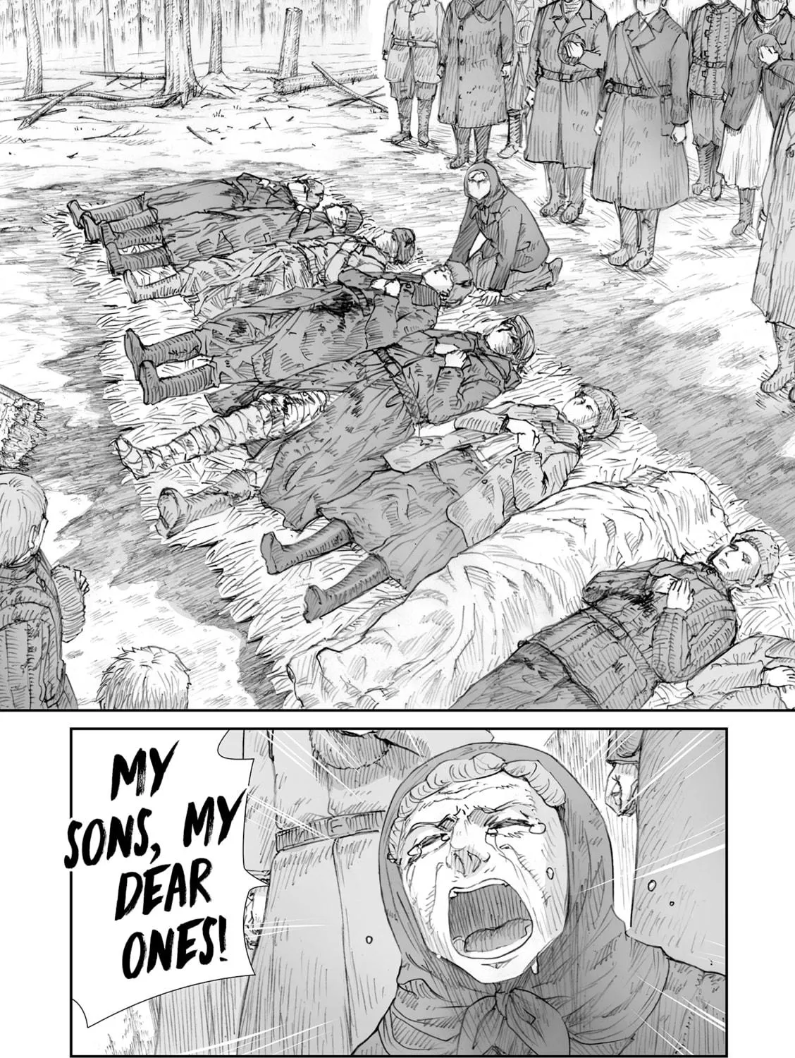 Sensou wa Onna no Kao wo Shiteinai Chapter 31 page 23 - 