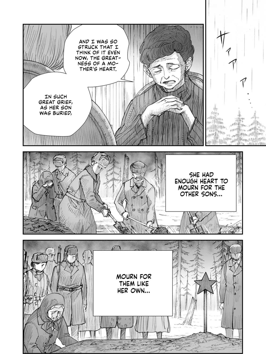 Sensou wa Onna no Kao wo Shiteinai Chapter 31 page 33 - 