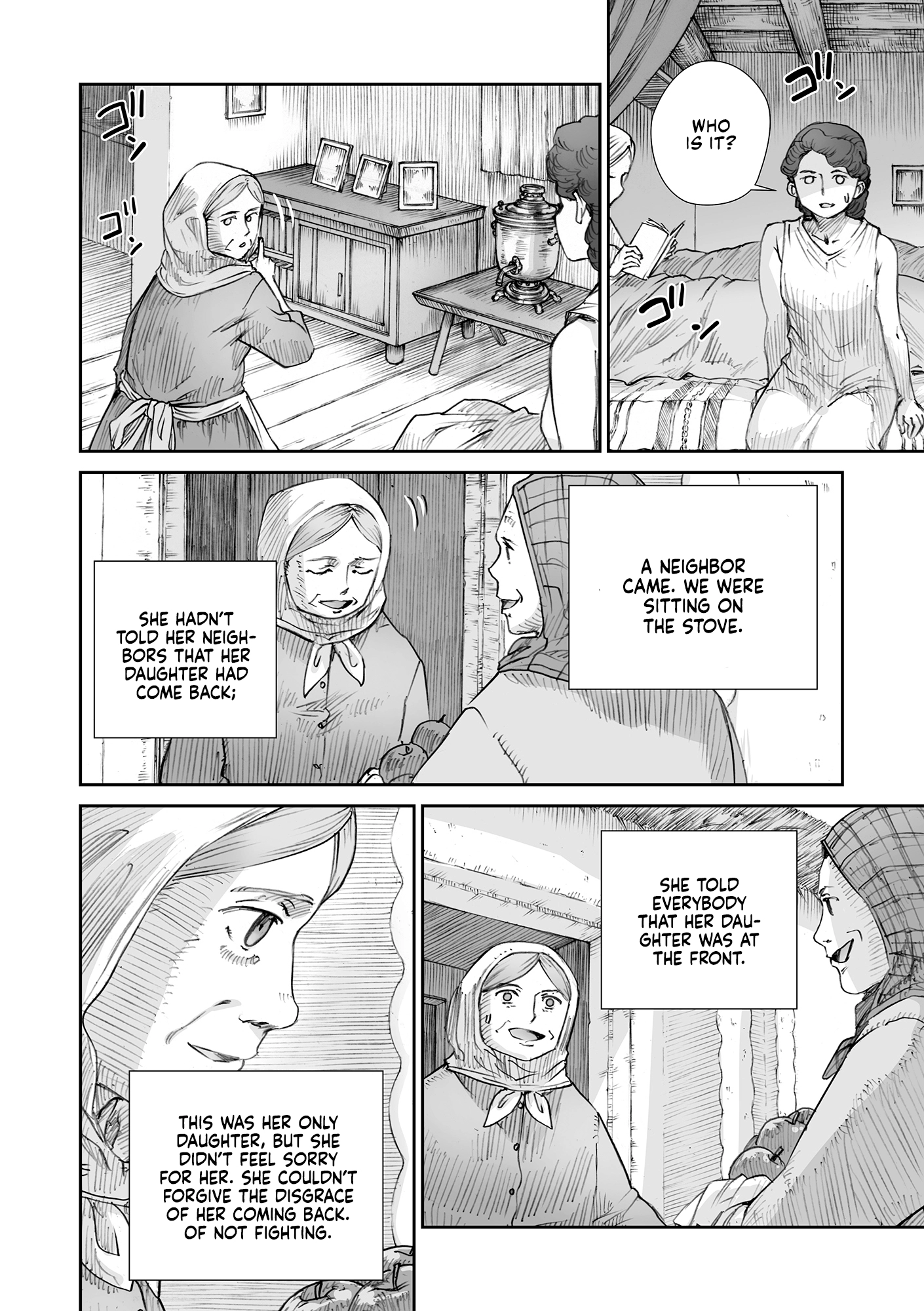 Sensou wa Onna no Kao wo Shiteinai Chapter 32.02 page 10 - 