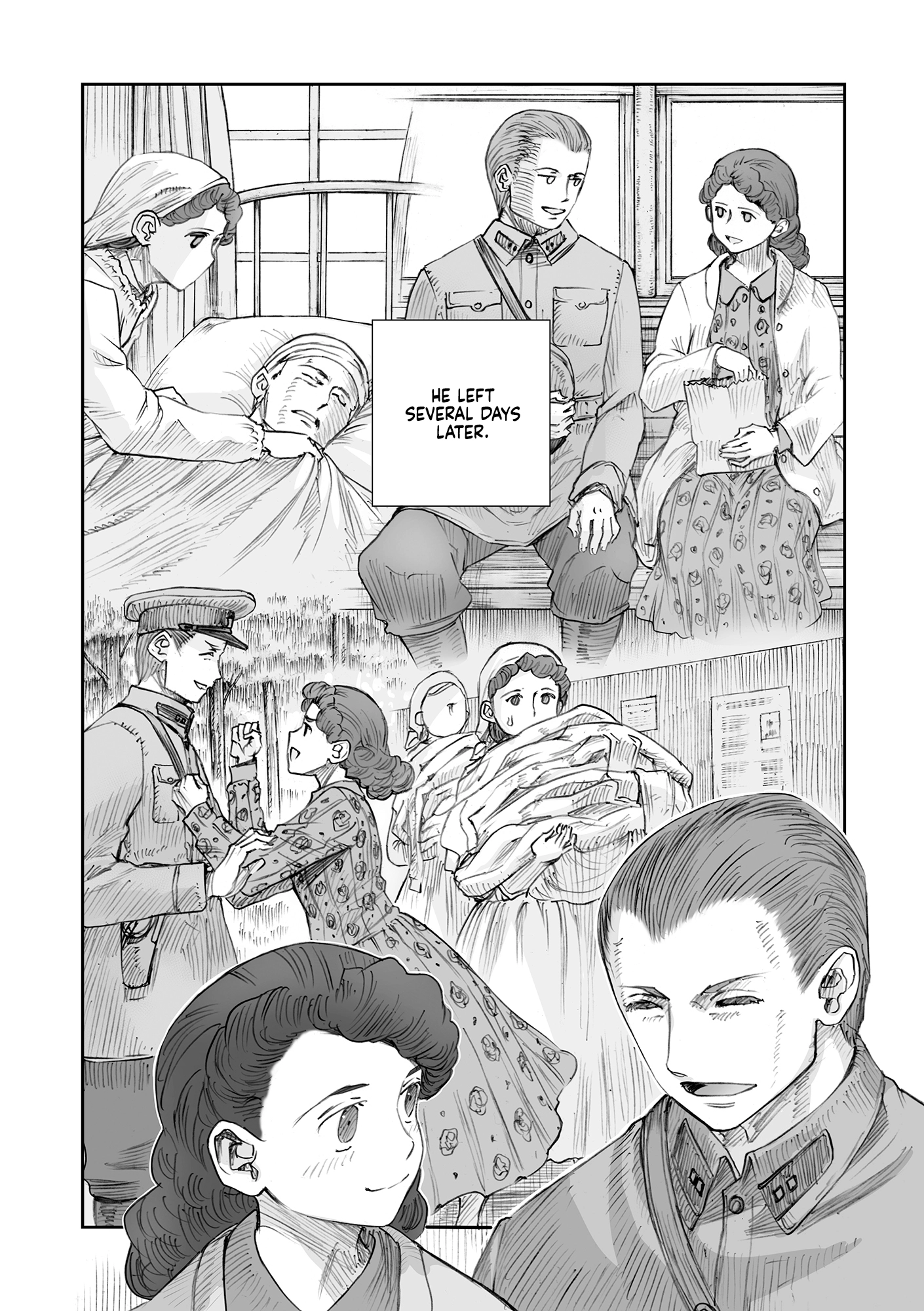 Sensou wa Onna no Kao wo Shiteinai Chapter 32.03 page 15 - 