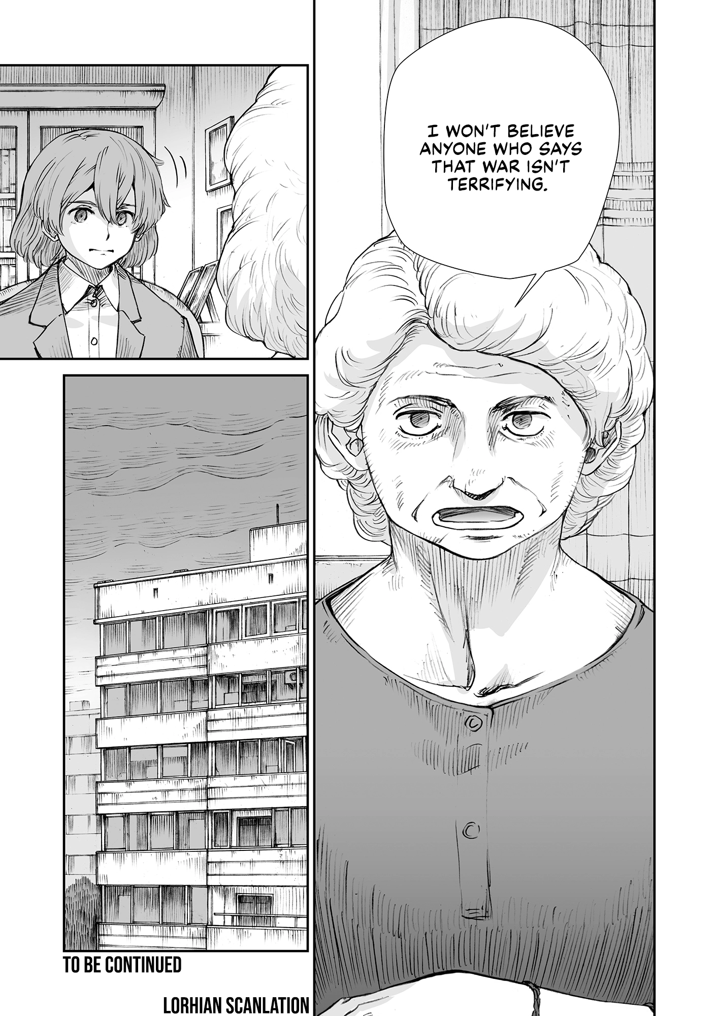 Sensou wa Onna no Kao wo Shiteinai Chapter 32.05 page 13 - 