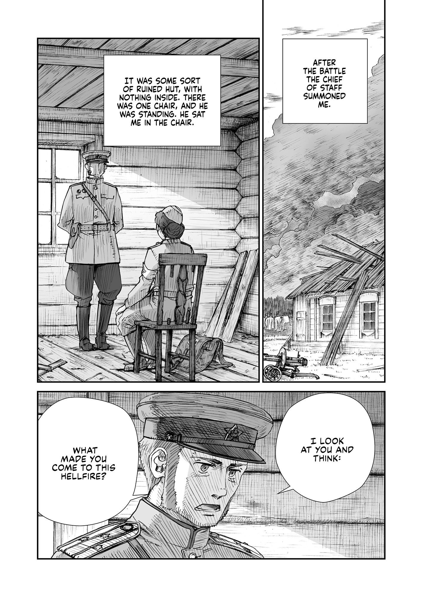 Sensou wa Onna no Kao wo Shiteinai Chapter 32.05 page 5 - 