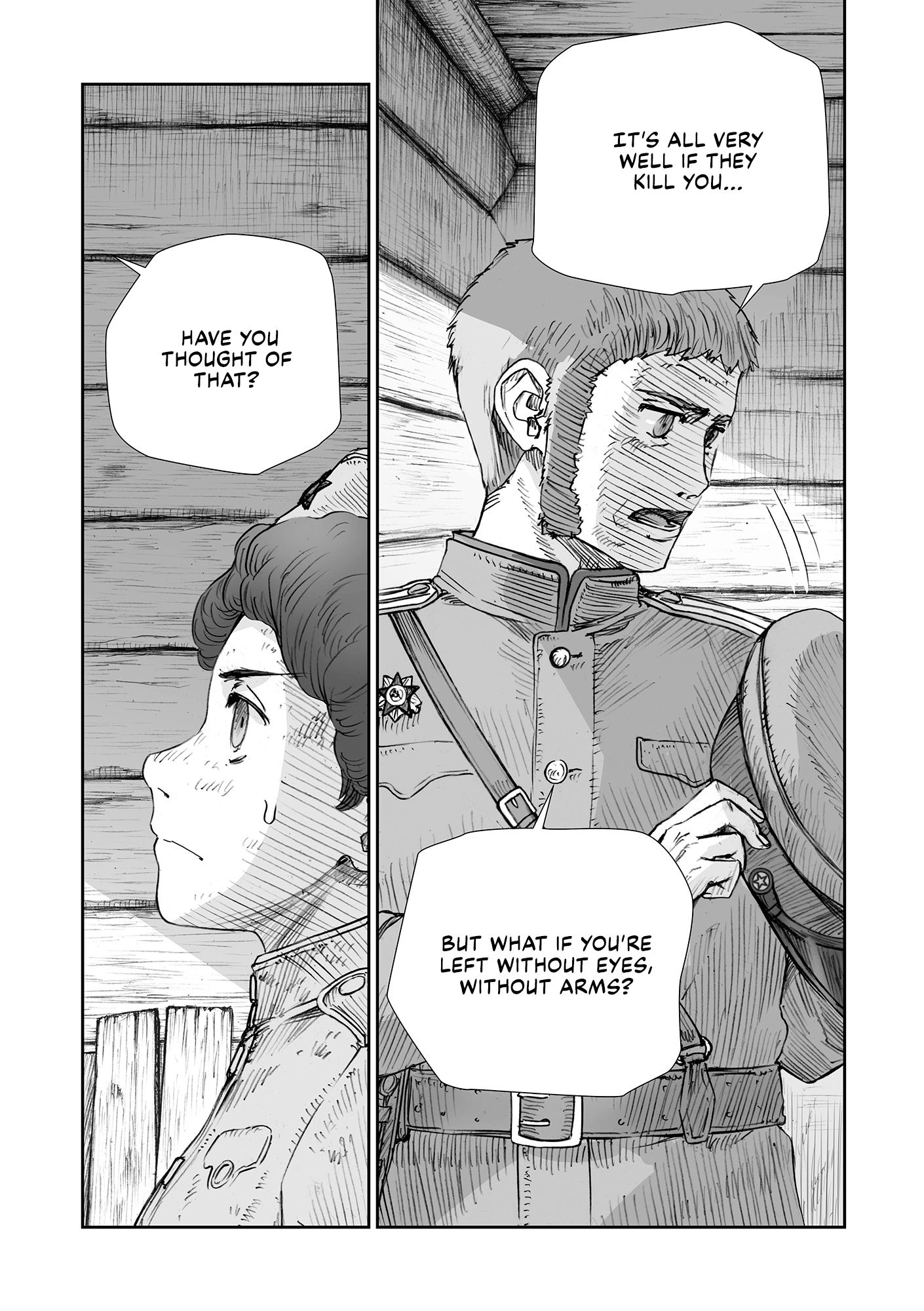 Sensou wa Onna no Kao wo Shiteinai Chapter 32.05 page 7 - 