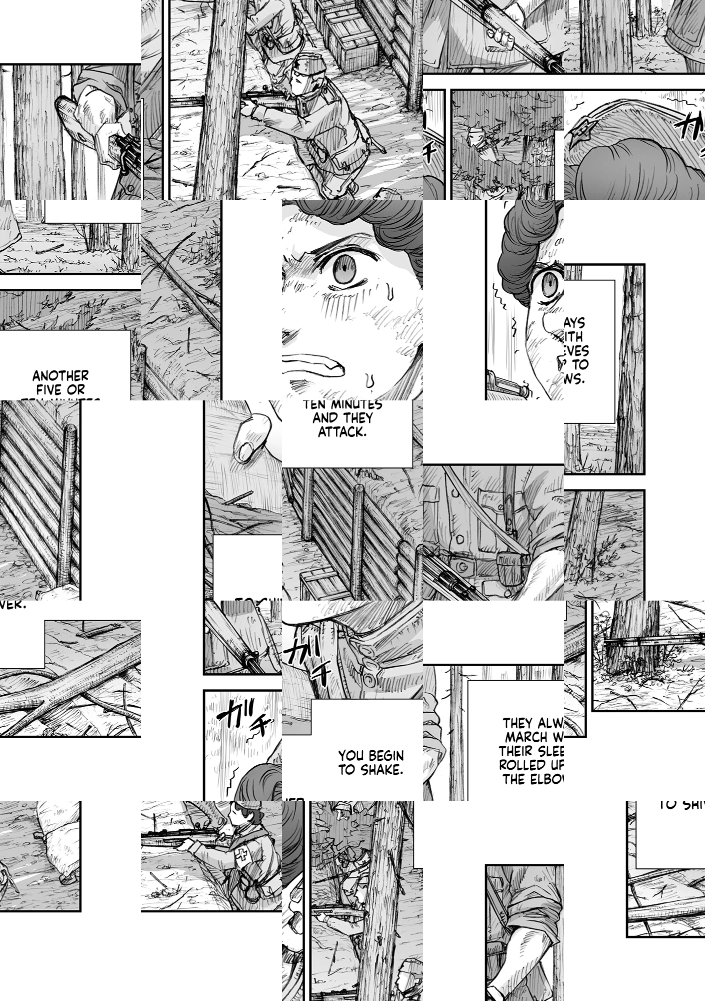 Sensou wa Onna no Kao wo Shiteinai Chapter 32.06 page 4 - 