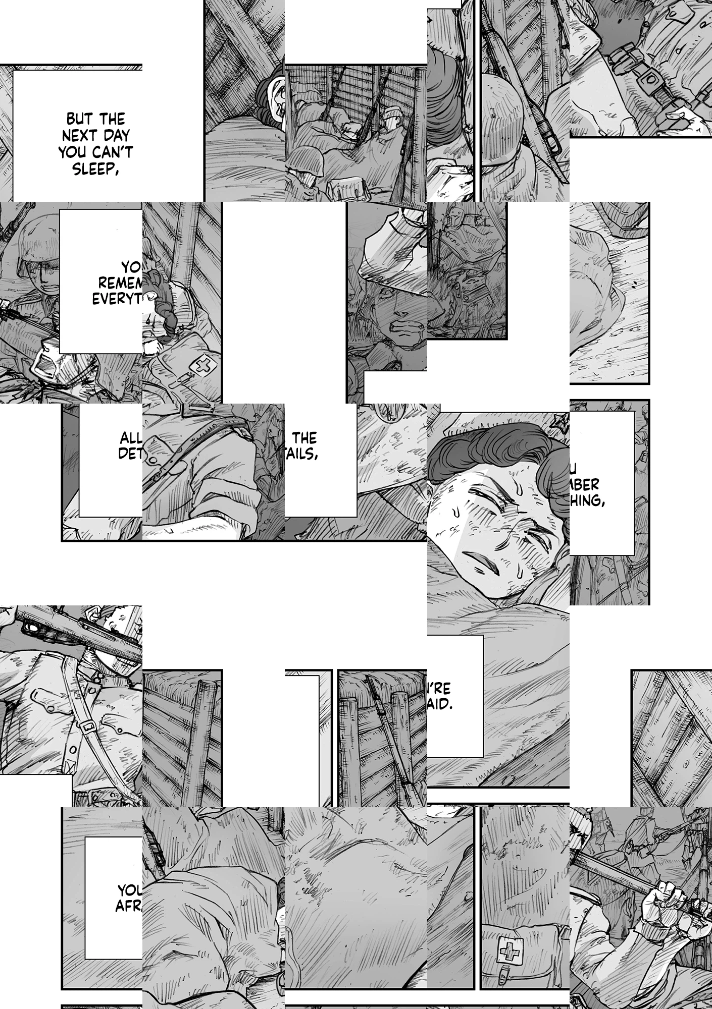 Sensou wa Onna no Kao wo Shiteinai Chapter 32.06 page 8 - 