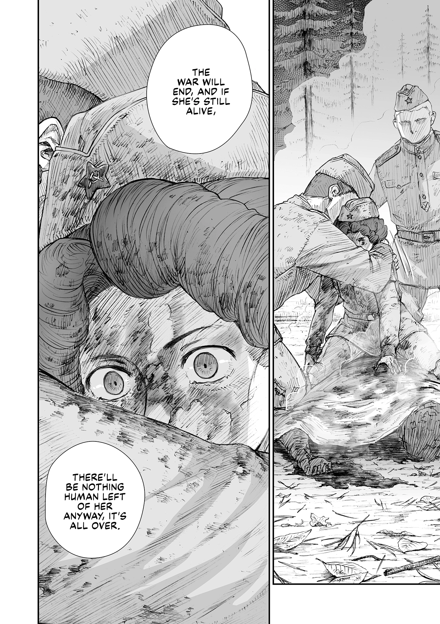 Sensou wa Onna no Kao wo Shiteinai Chapter 32.07 page 7 - 