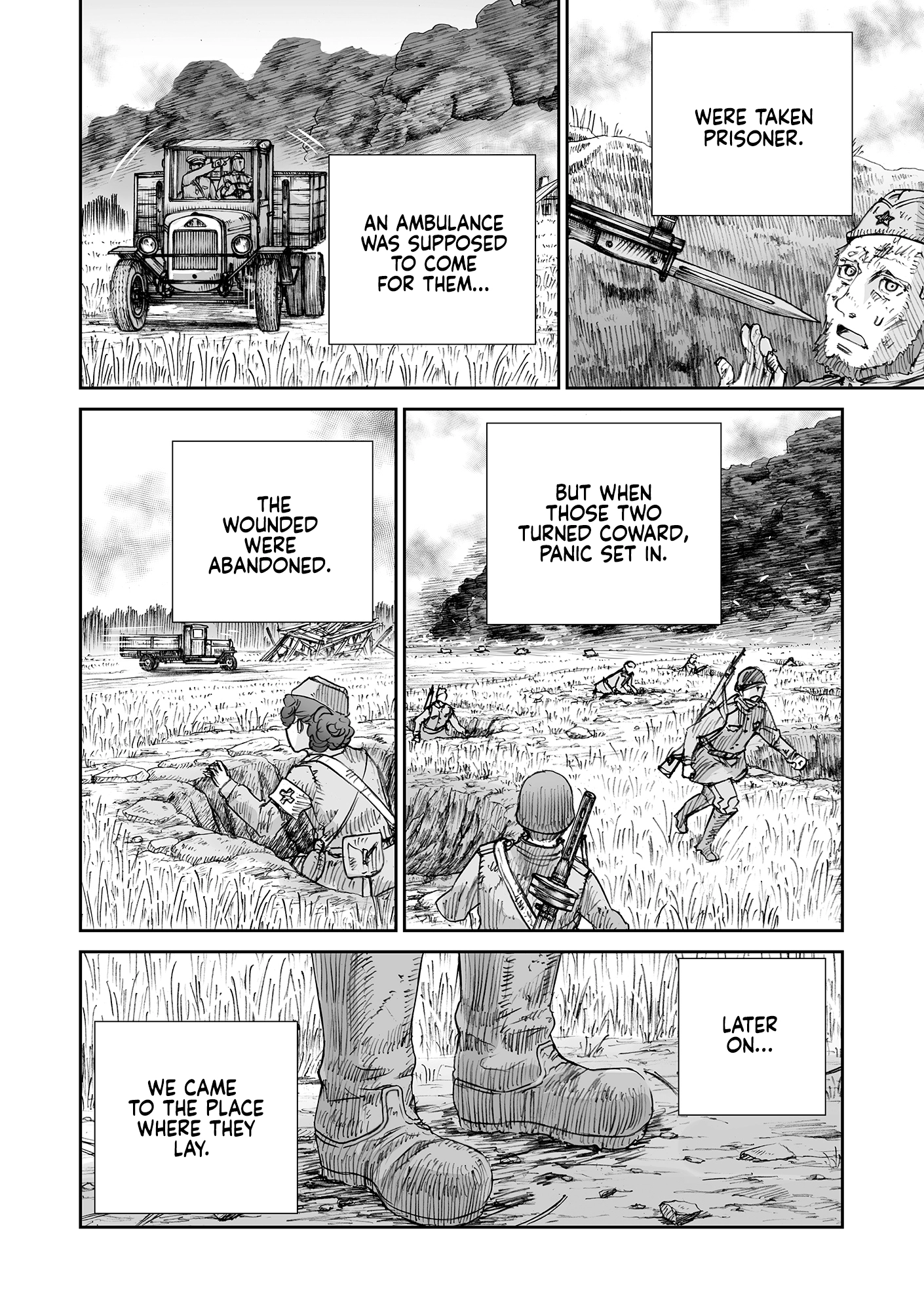 Sensou wa Onna no Kao wo Shiteinai Chapter 32.08 page 10 - 
