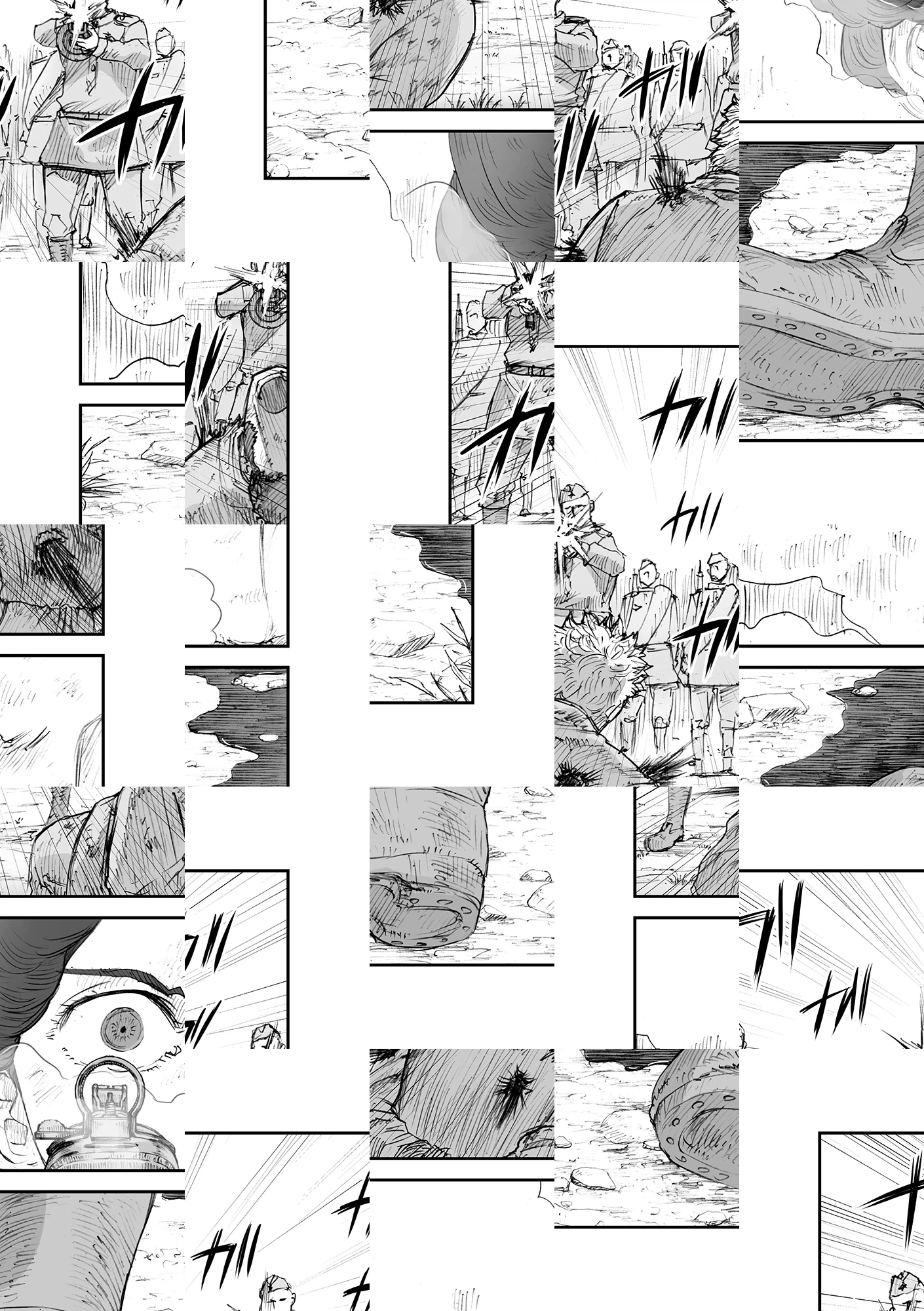 Sensou wa Onna no Kao wo Shiteinai Chapter 32.09 page 8 - 