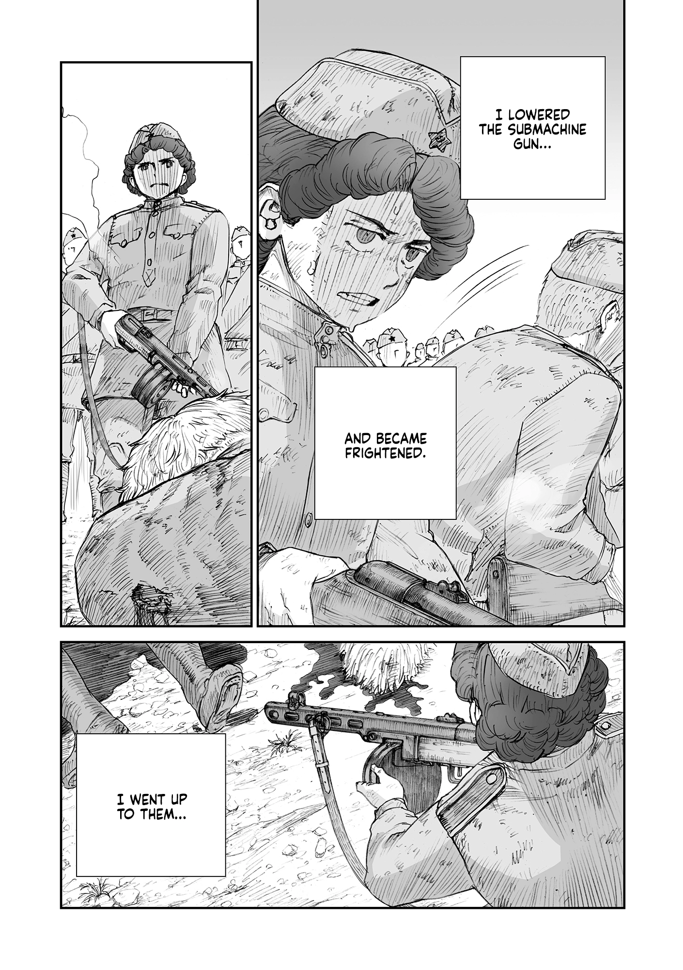 Sensou wa Onna no Kao wo Shiteinai Chapter 32.09 page 9 - 
