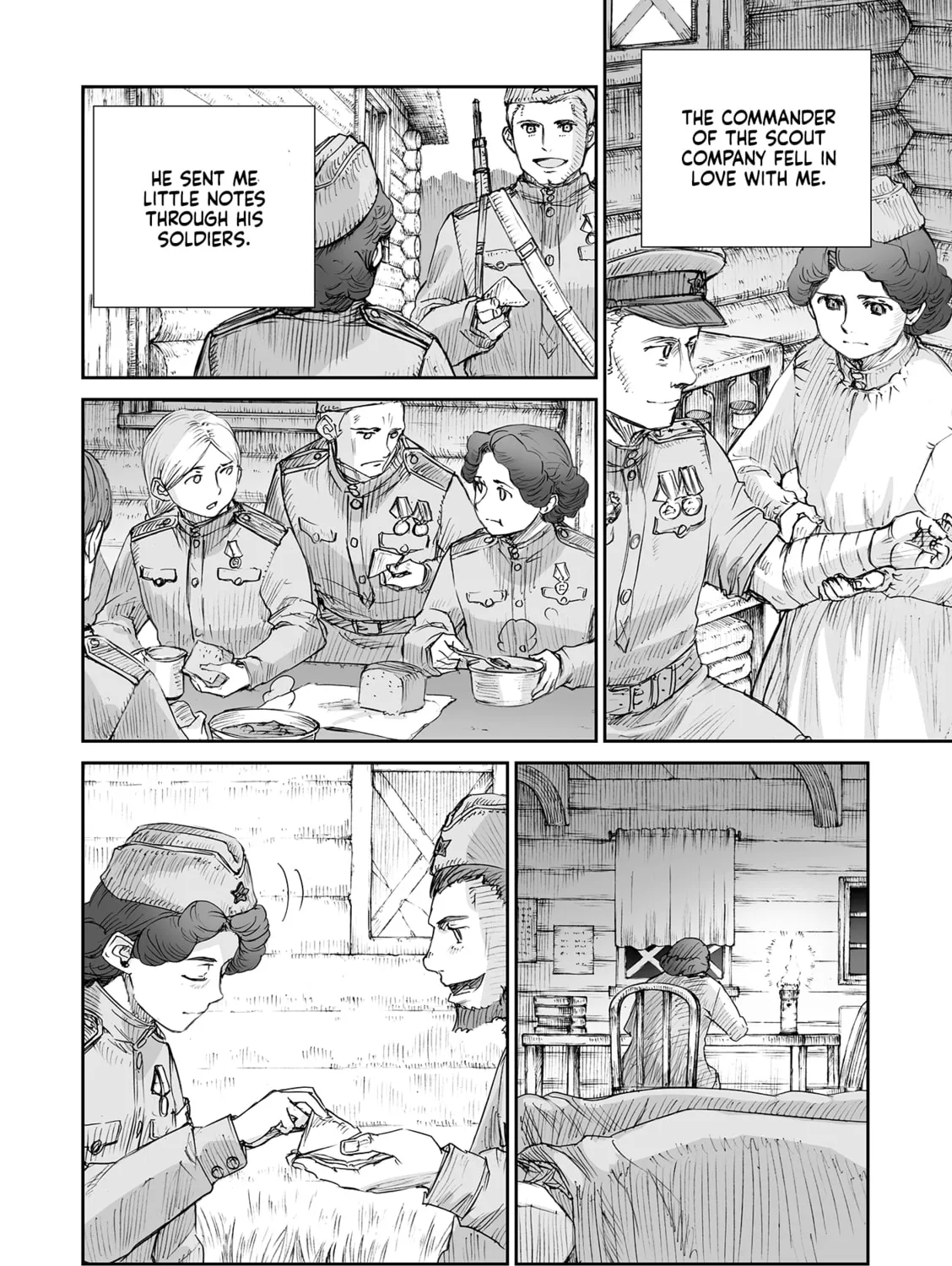 Sensou wa Onna no Kao wo Shiteinai Chapter 32.1 page 7 - 