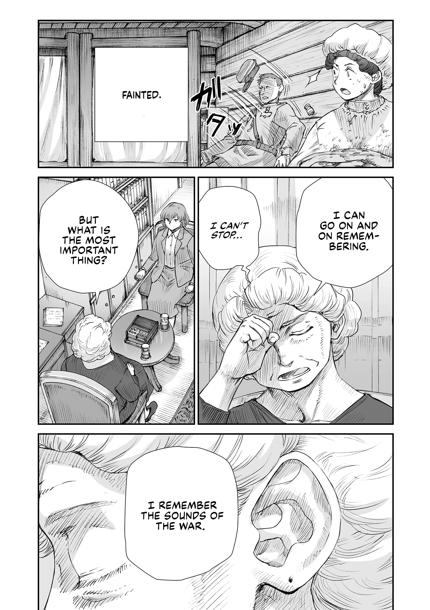 Sensou wa Onna no Kao wo Shiteinai Chapter 32.11 page 11 - 