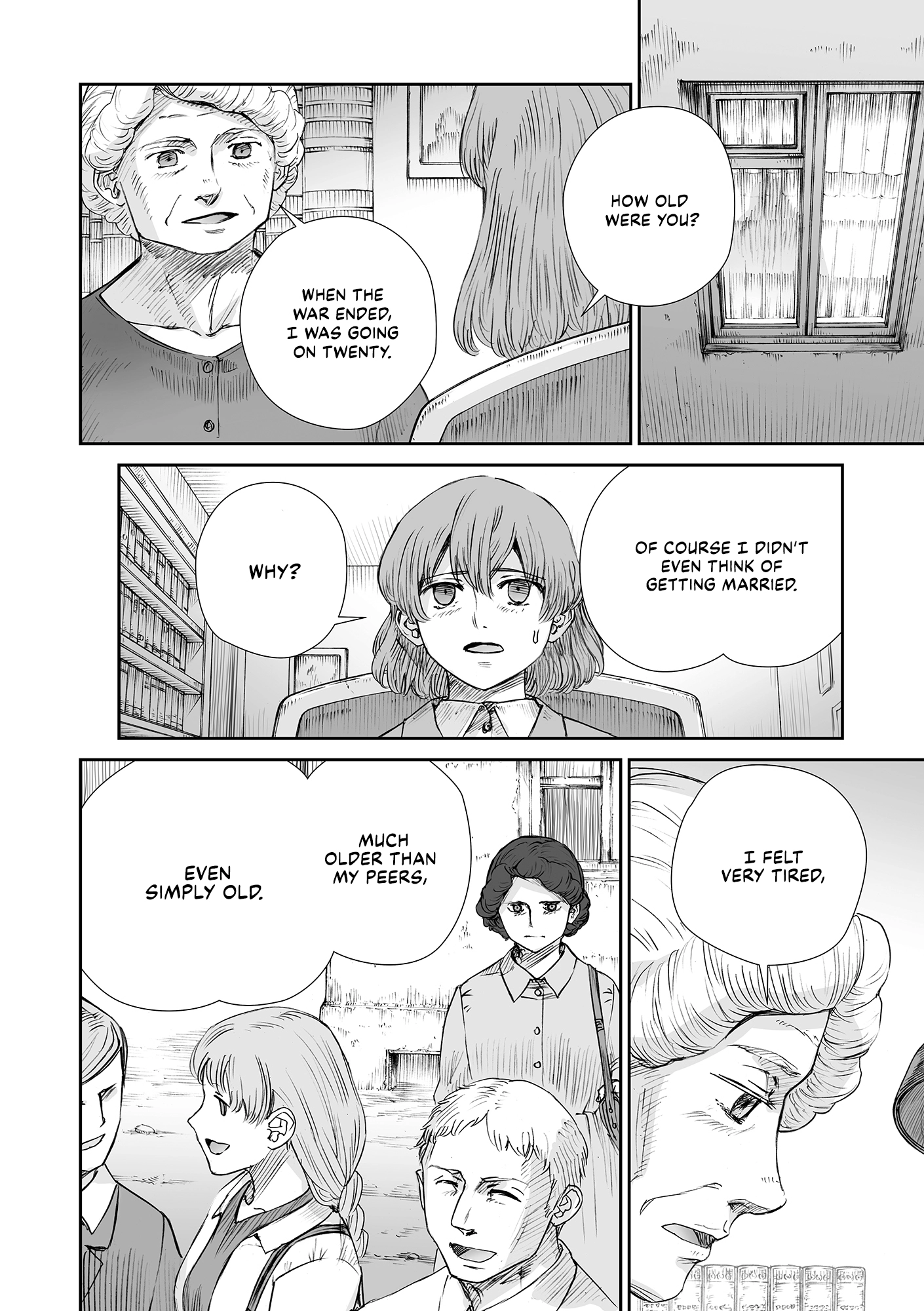 Sensou wa Onna no Kao wo Shiteinai Chapter 32.11 page 6 - 