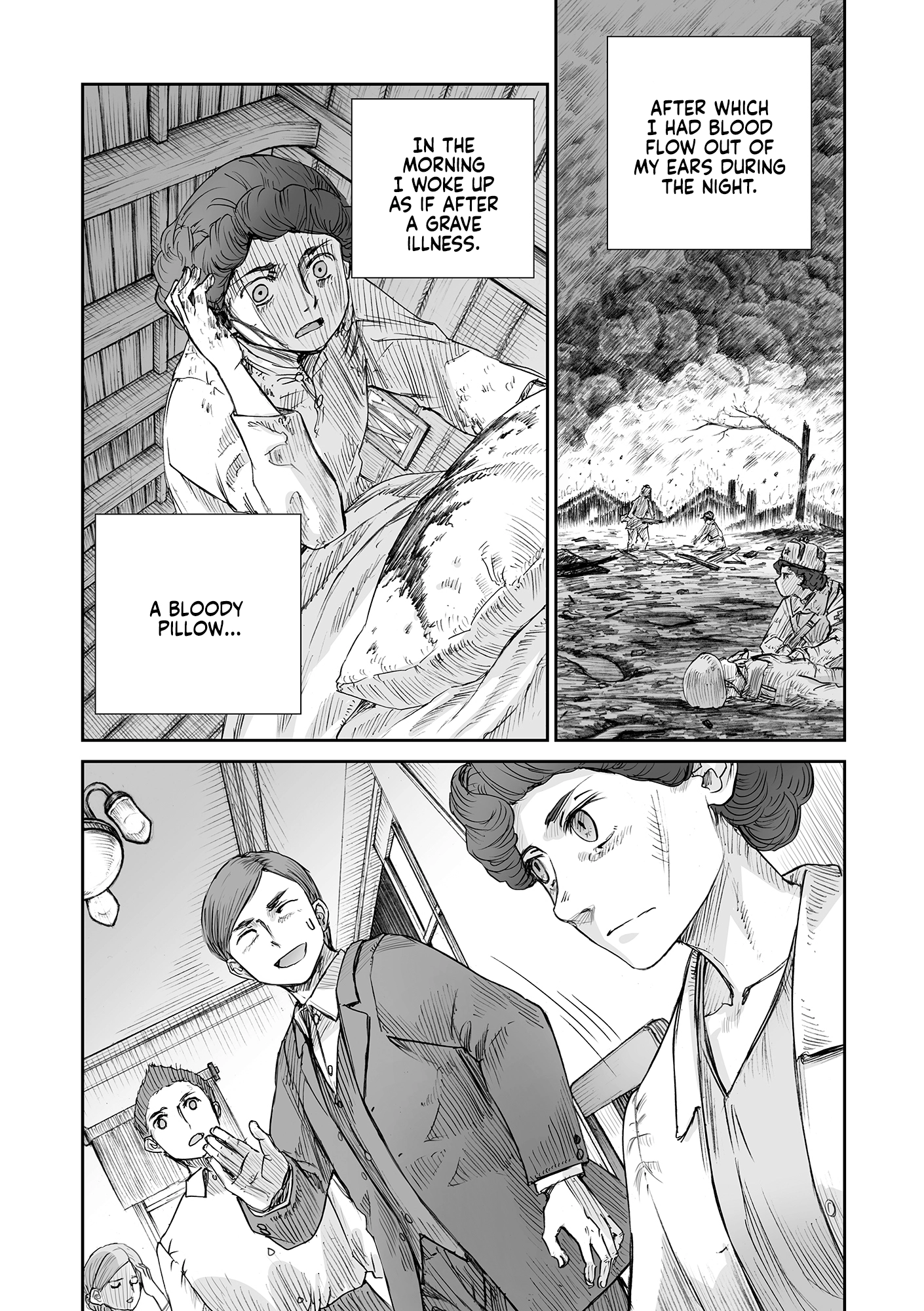 Sensou wa Onna no Kao wo Shiteinai Chapter 32.11 page 9 - 
