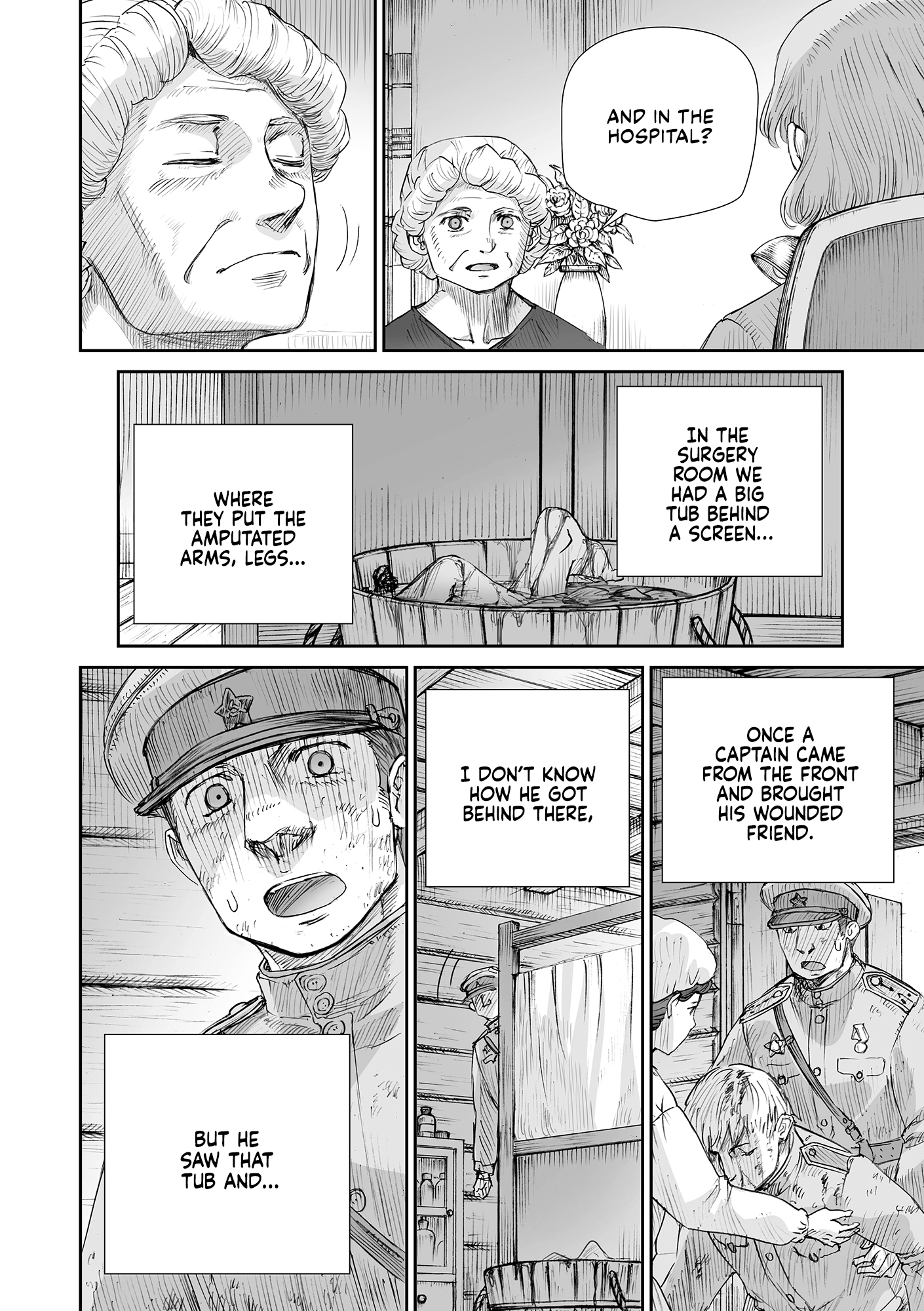Sensou wa Onna no Kao wo Shiteinai Chapter 32.11 page 10 - 